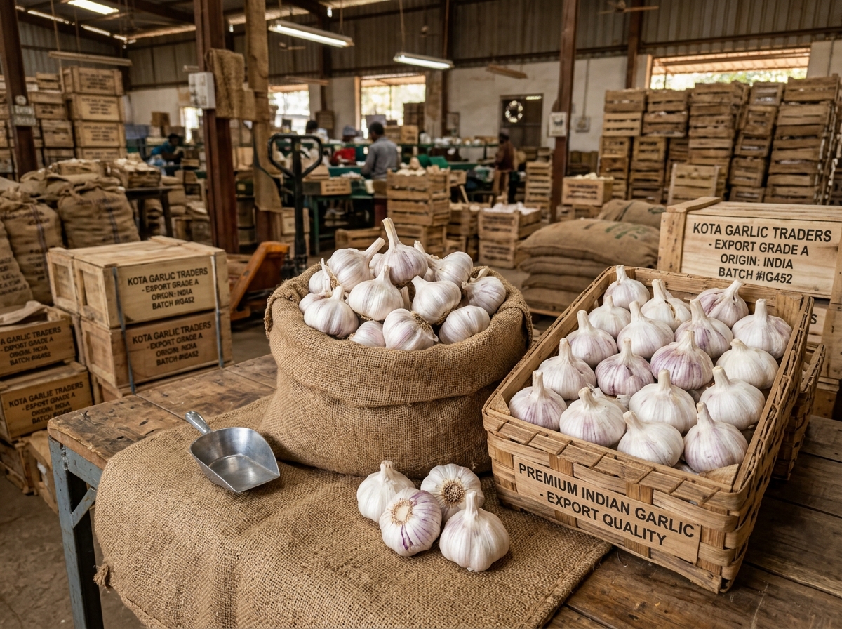 Fresh White Garlic